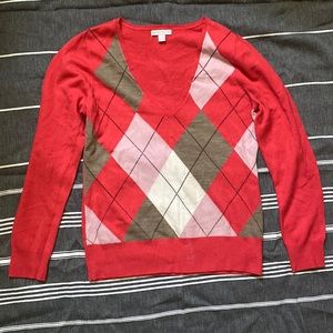 V-neck sweater
